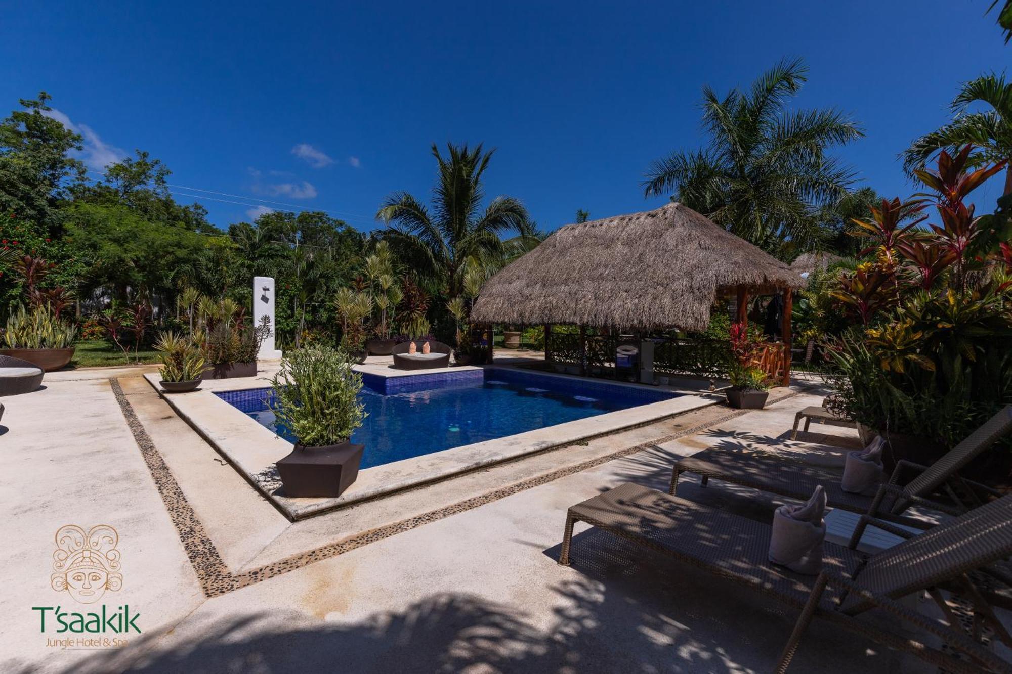 Tsaakik Jungle Hotel & Spa Cancún Exterior foto