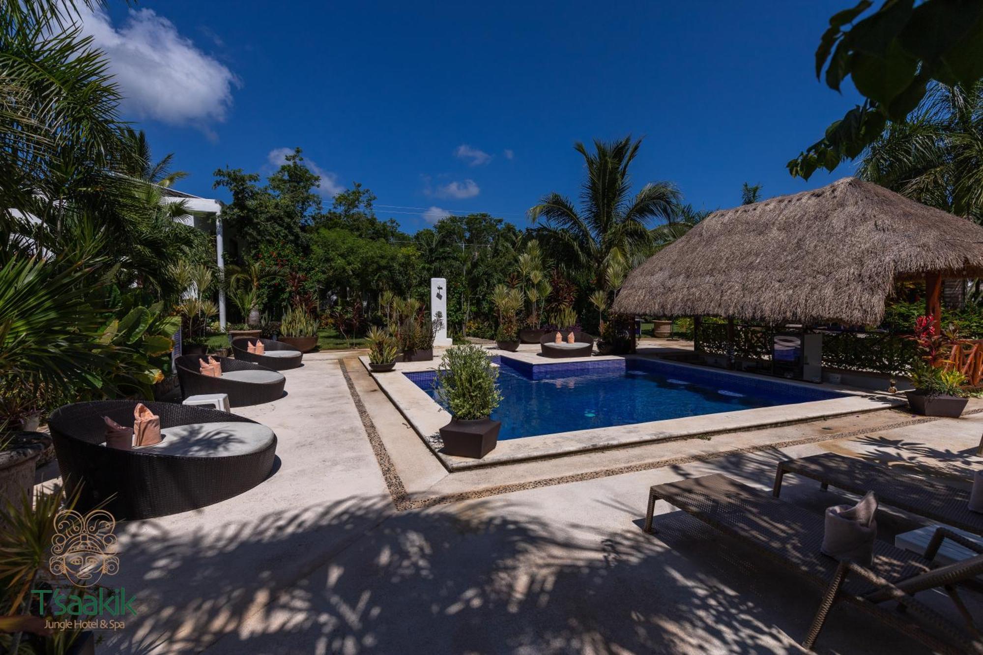 Tsaakik Jungle Hotel & Spa Cancún Exterior foto