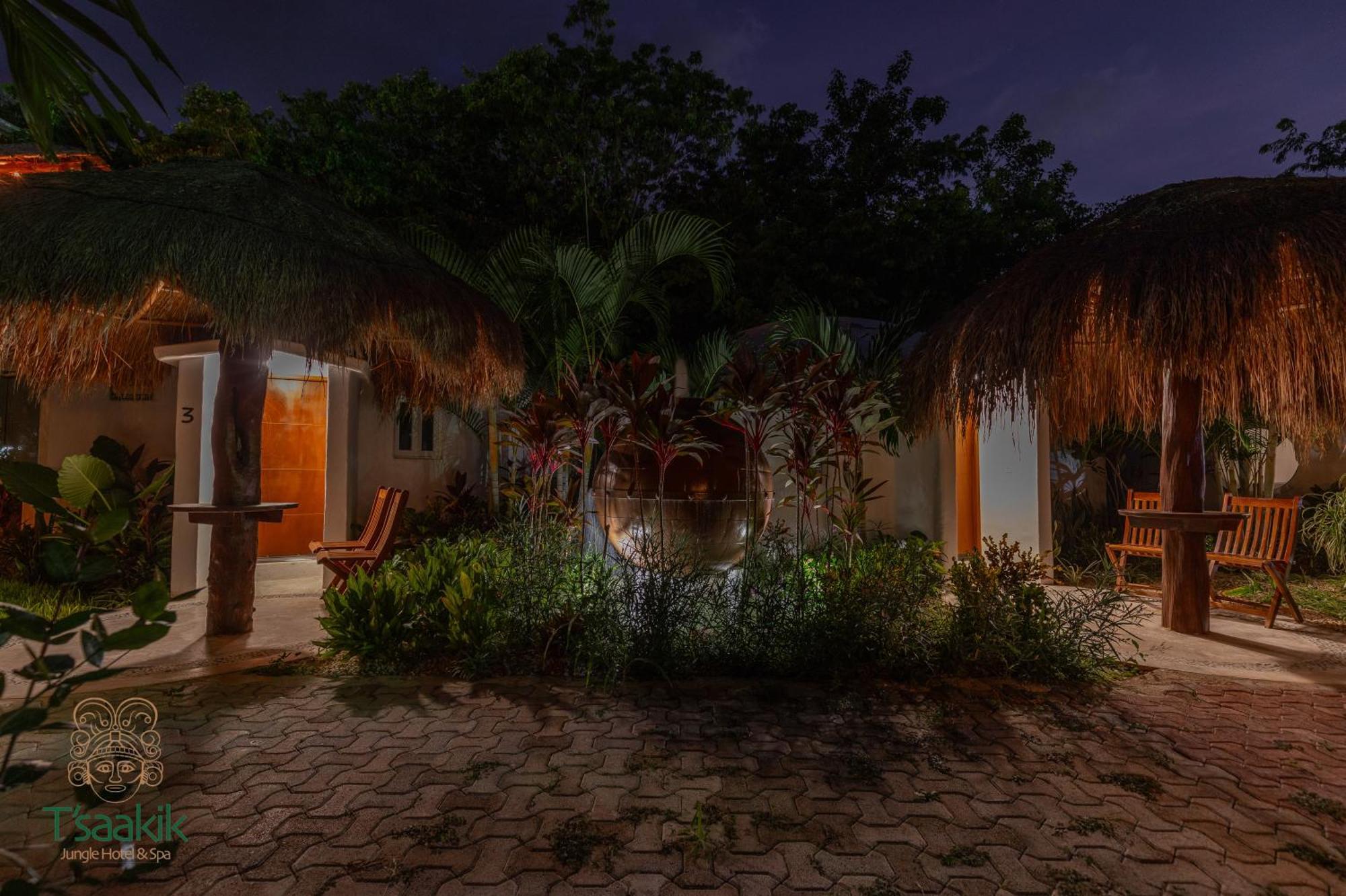 Tsaakik Jungle Hotel & Spa Cancún Exterior foto