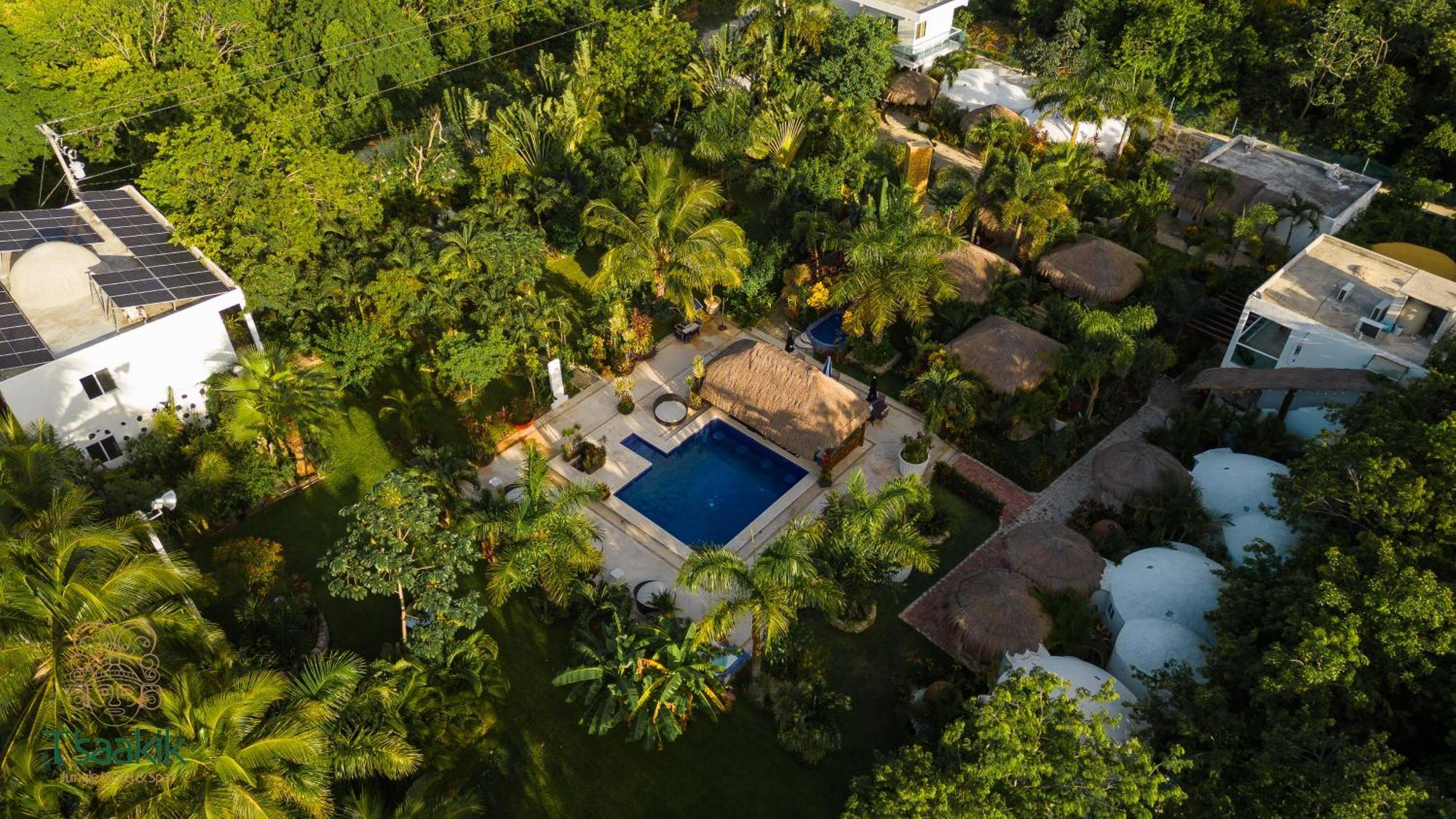 Tsaakik Jungle Hotel & Spa Cancún Exterior foto